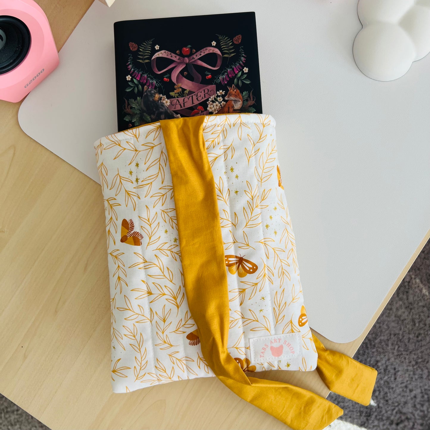 Golden Moth Book Sleeve