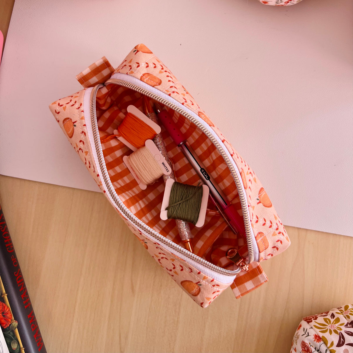 Pumpkin Spice Pencil Case
