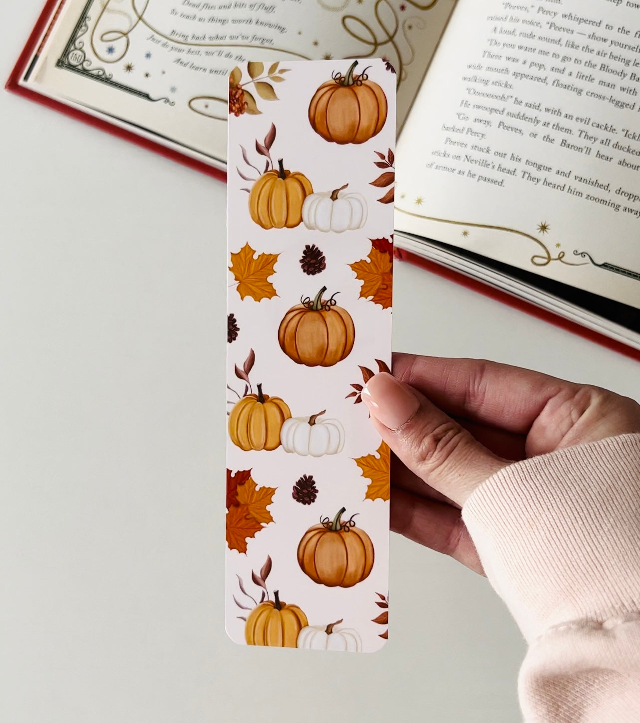 Pumpkin Season Bookmark