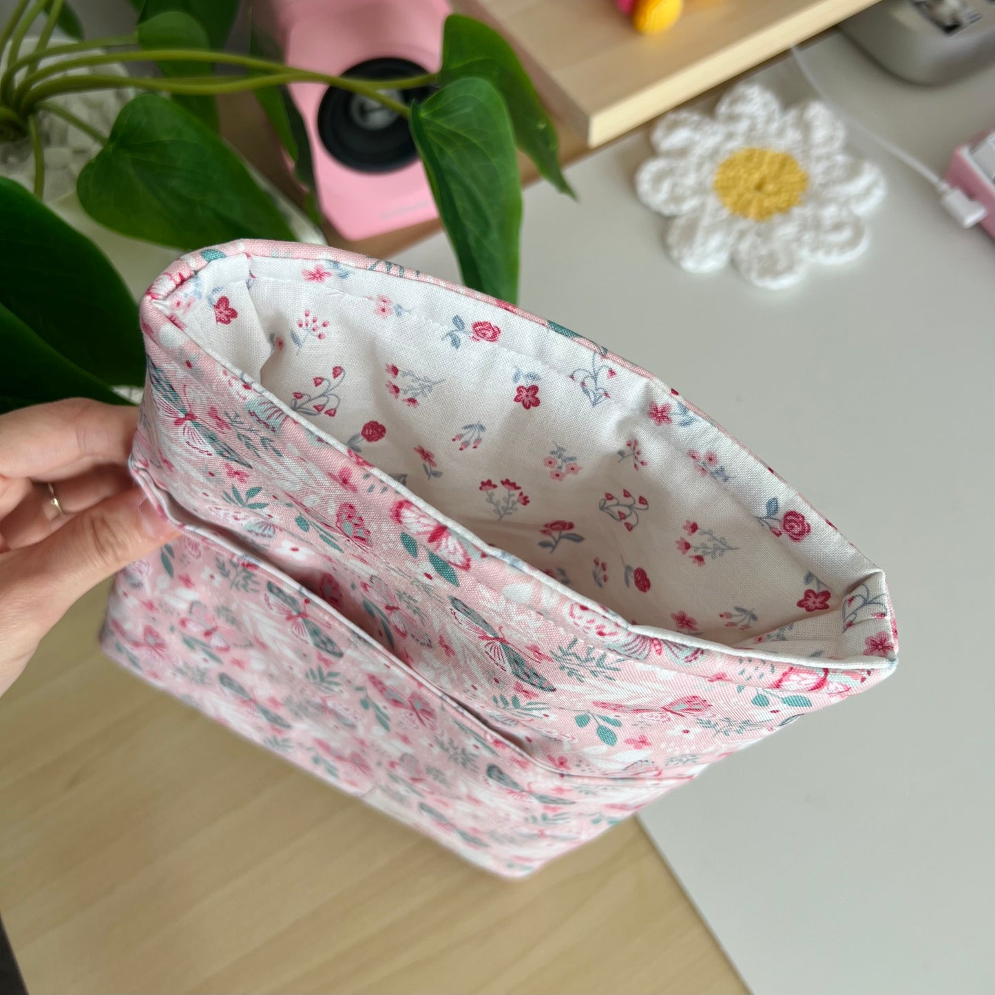 Floral & Flutter Book Sleeve