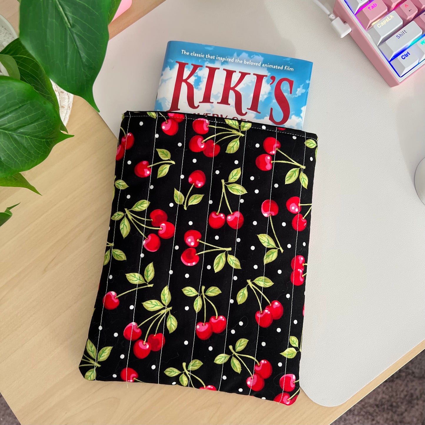 Black Cherry Book Sleeve