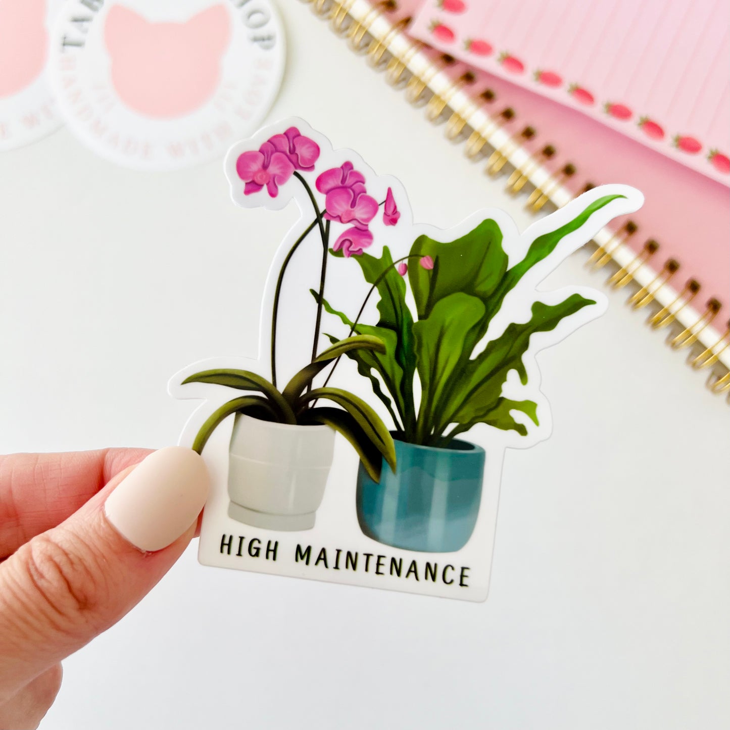 High Maintenance Sticker