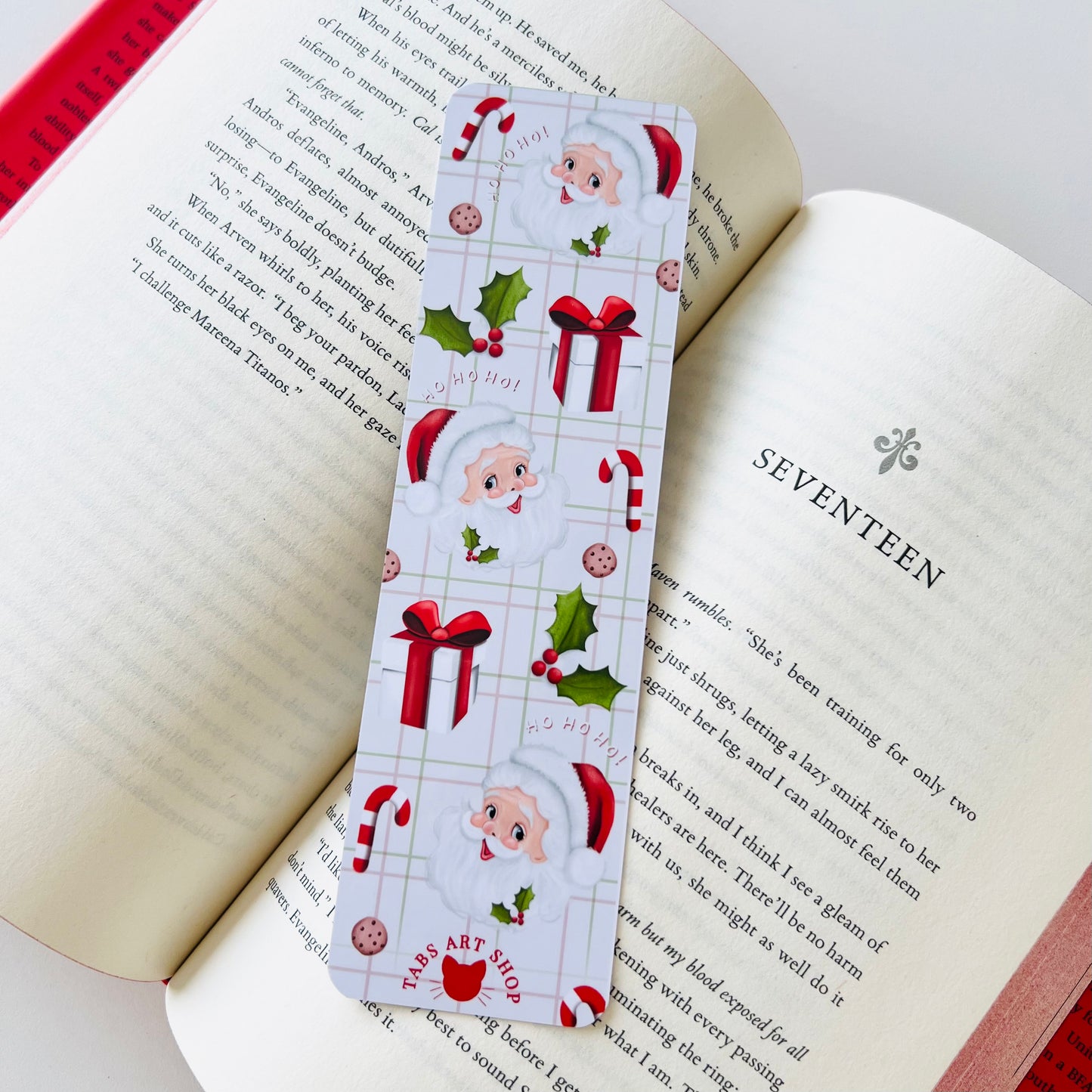 Santa Bookmark