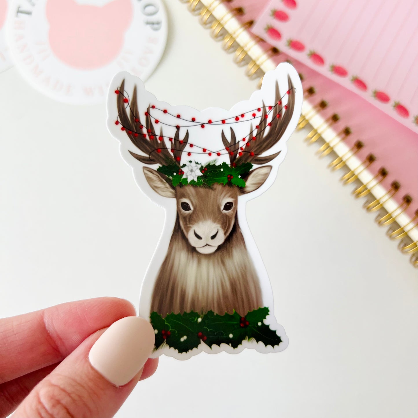 Reindeer Sticker