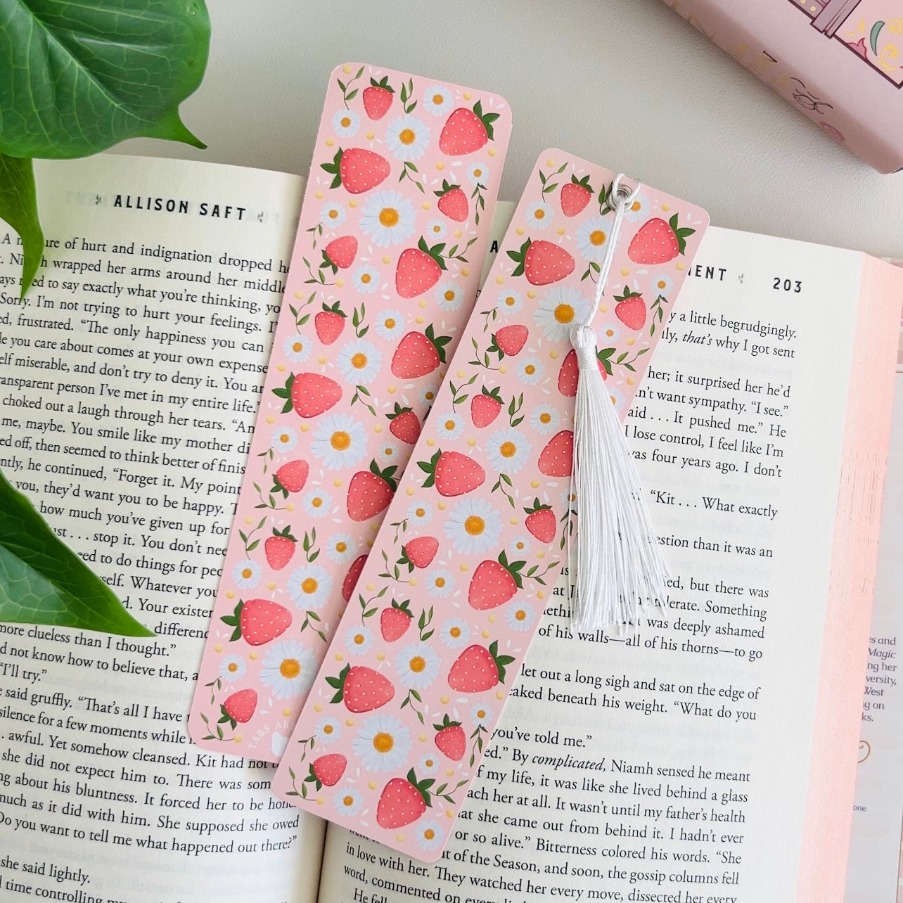 Strawberry Bookmark