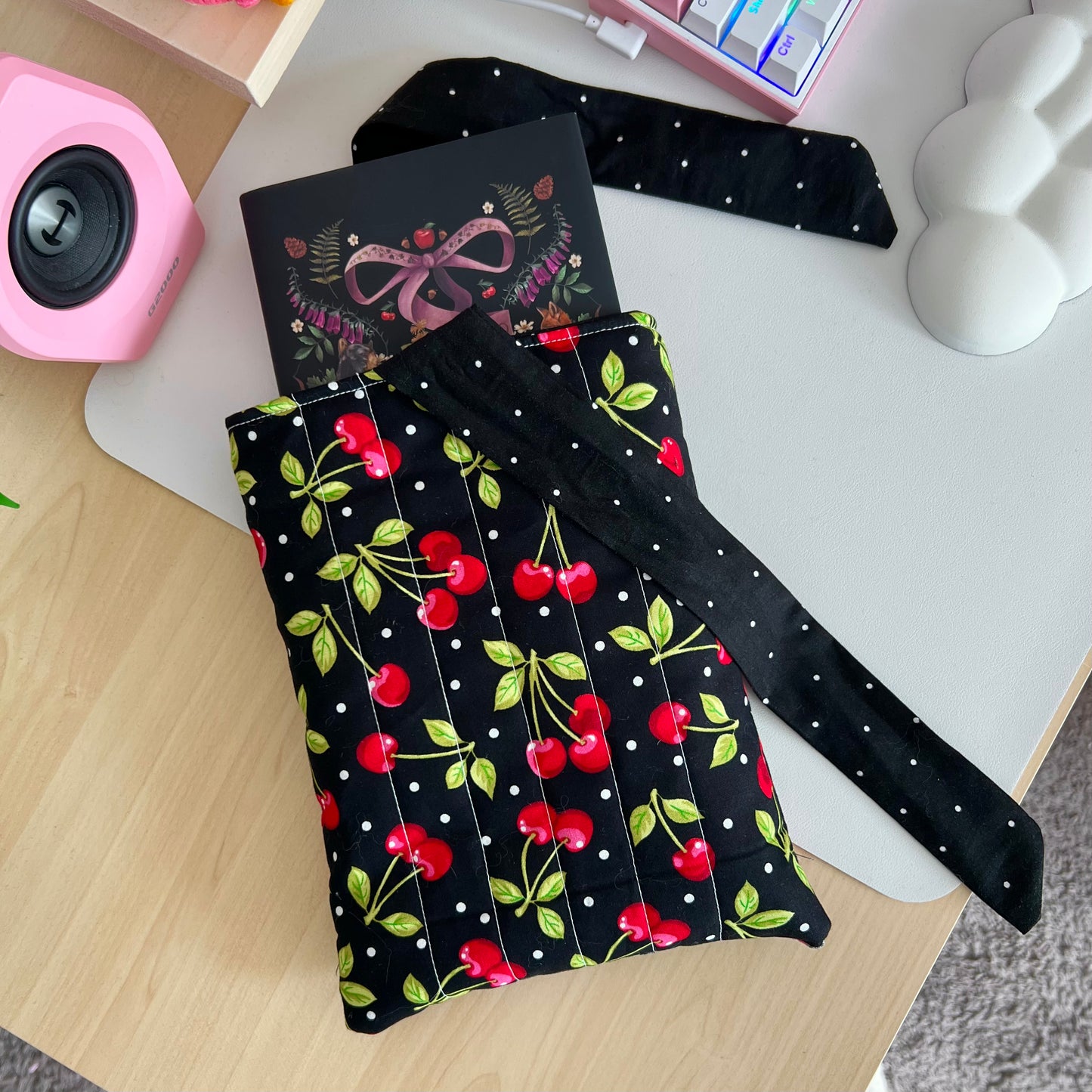Black Cherry Book Sleeve