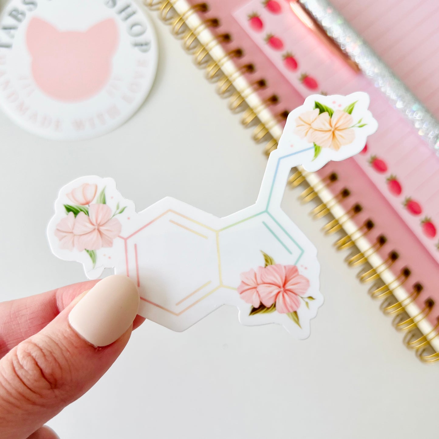 Serotonin Sticker