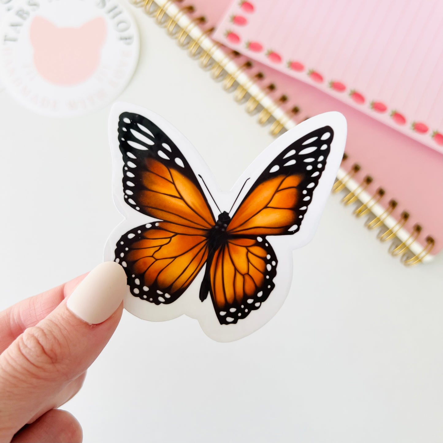 Monarch Butterfly Sticker