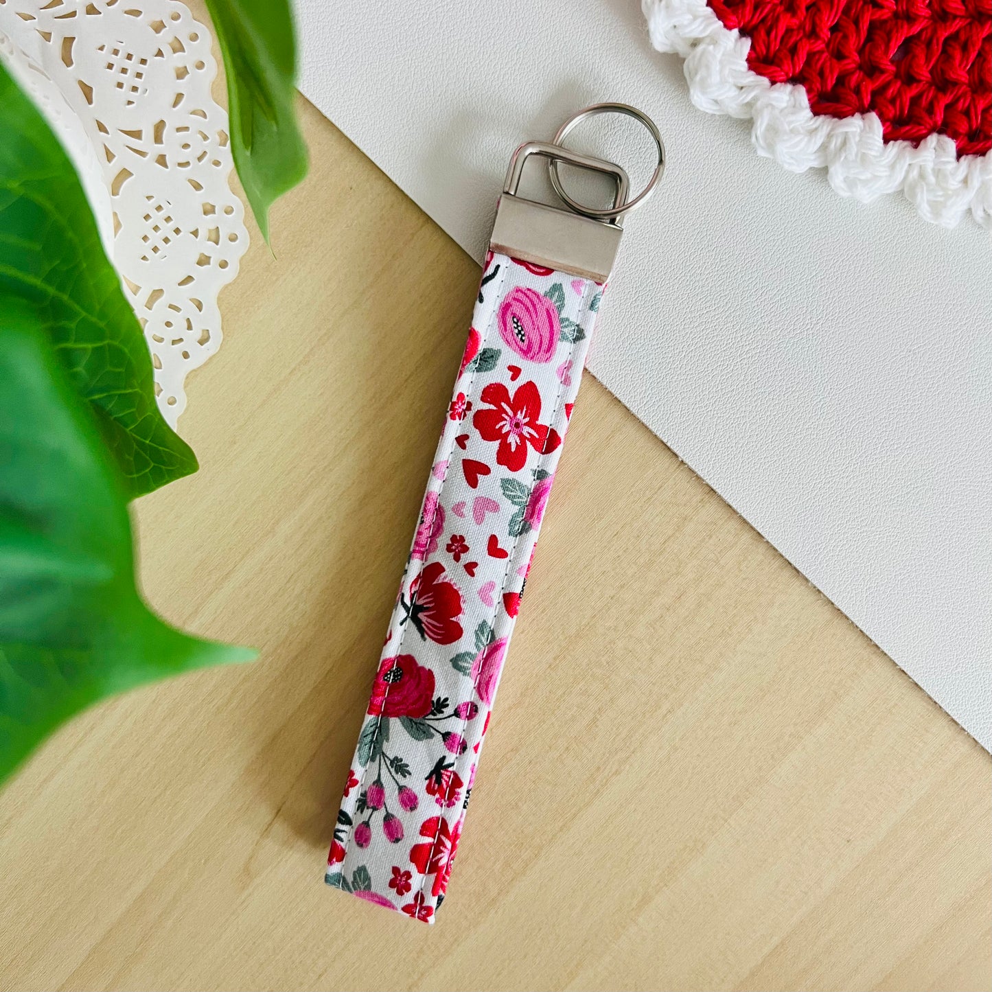 Valentine Bouquet Wristlet