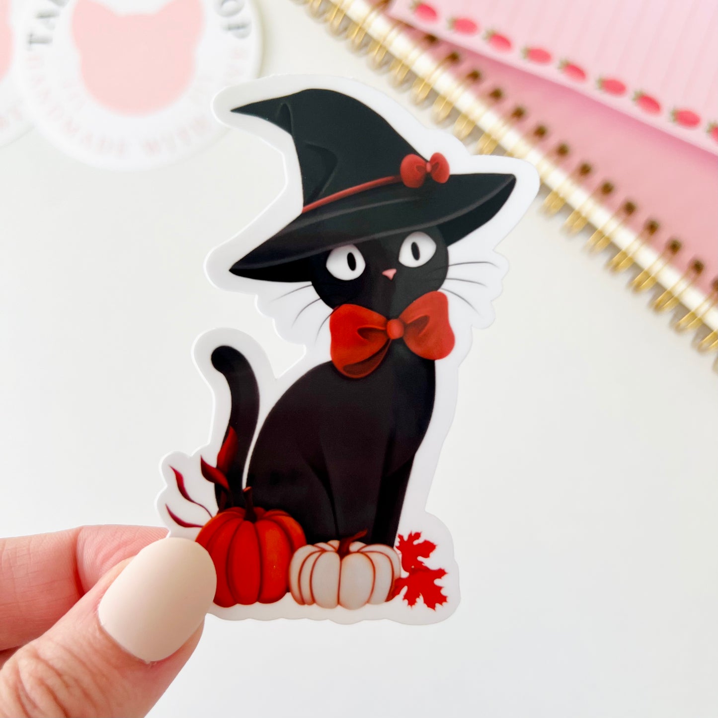 Halloween Cat Sticker