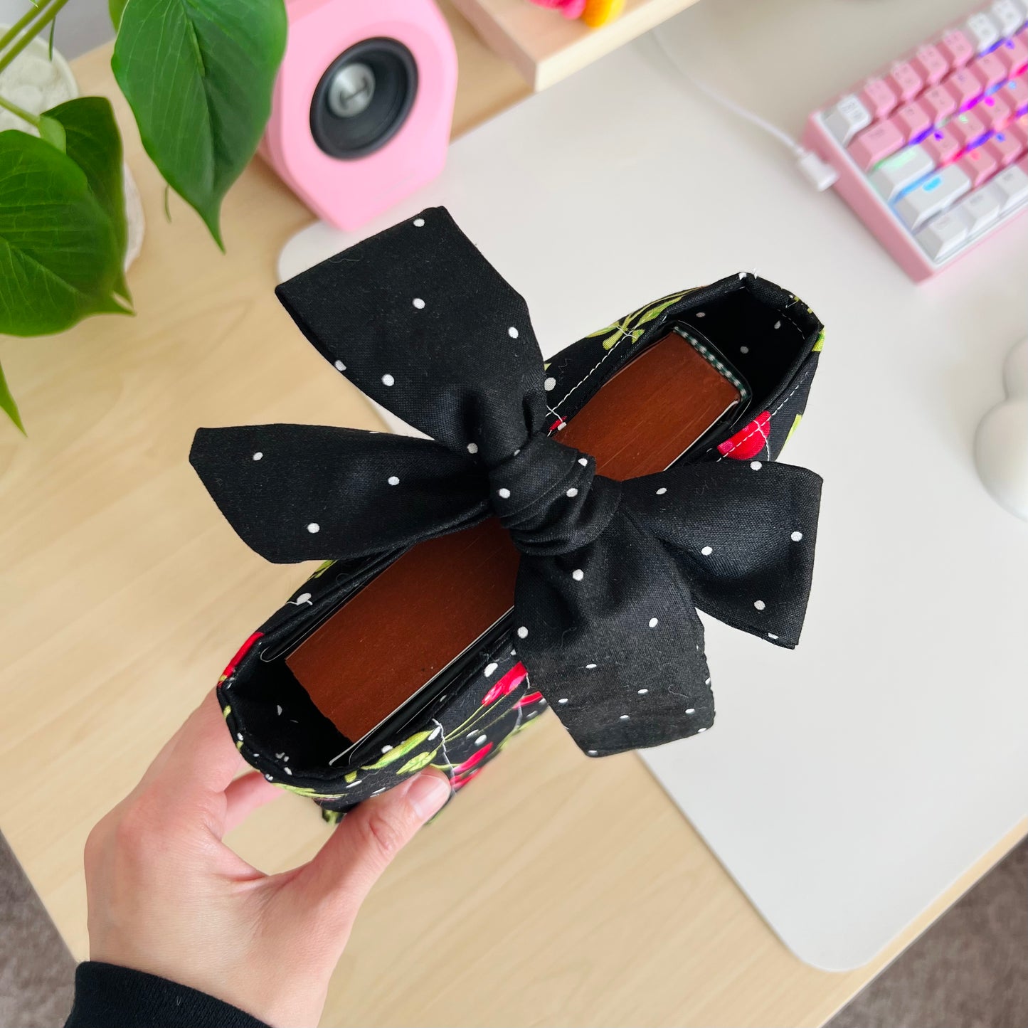 Black Cherry Book Sleeve