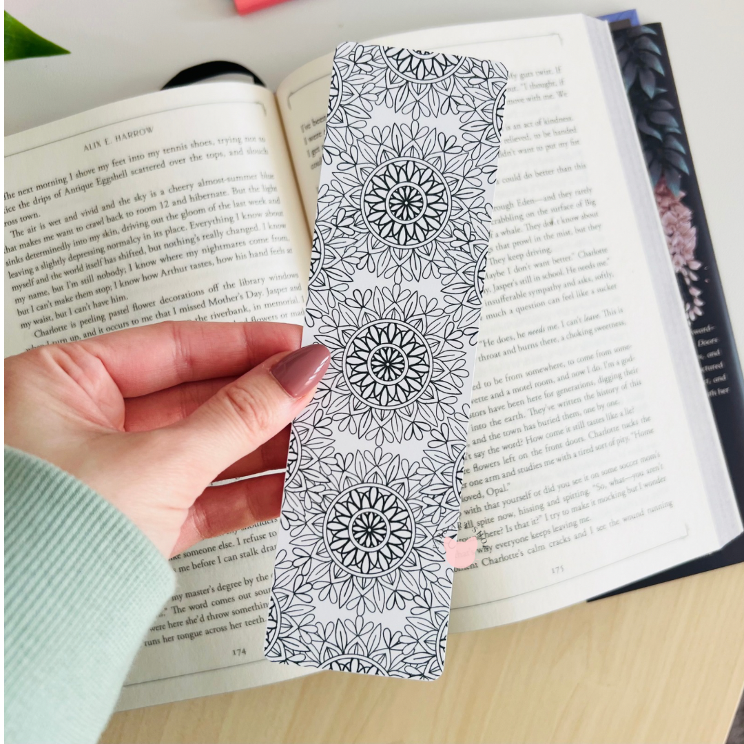 Mandala Coloring Bookmarks