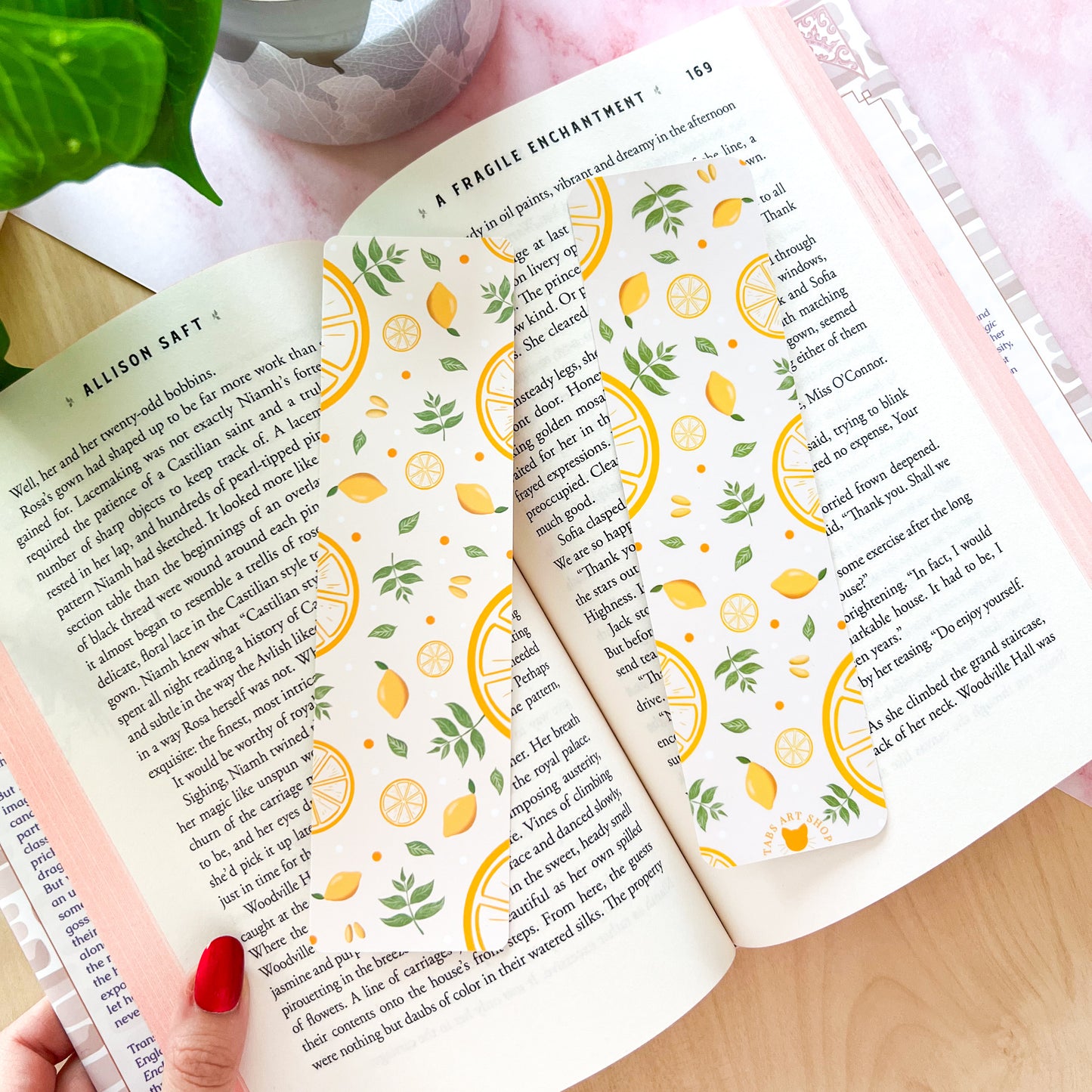 Lemon Bookmark