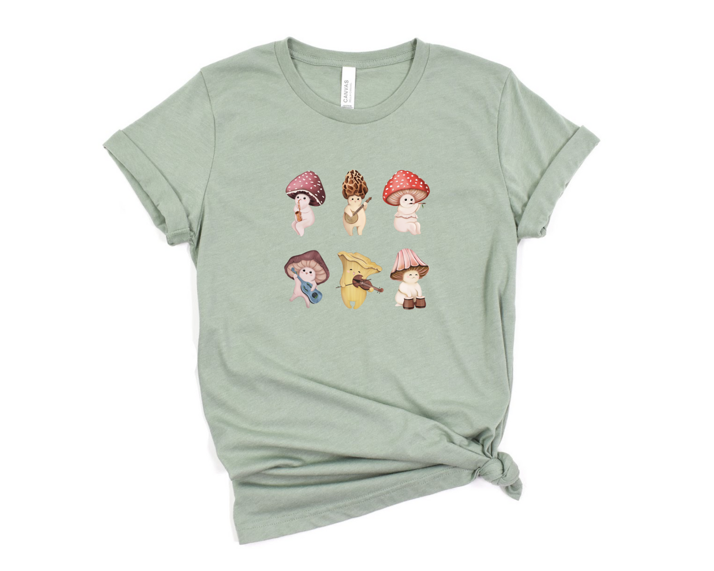Musical Mushrooms T-Shirt