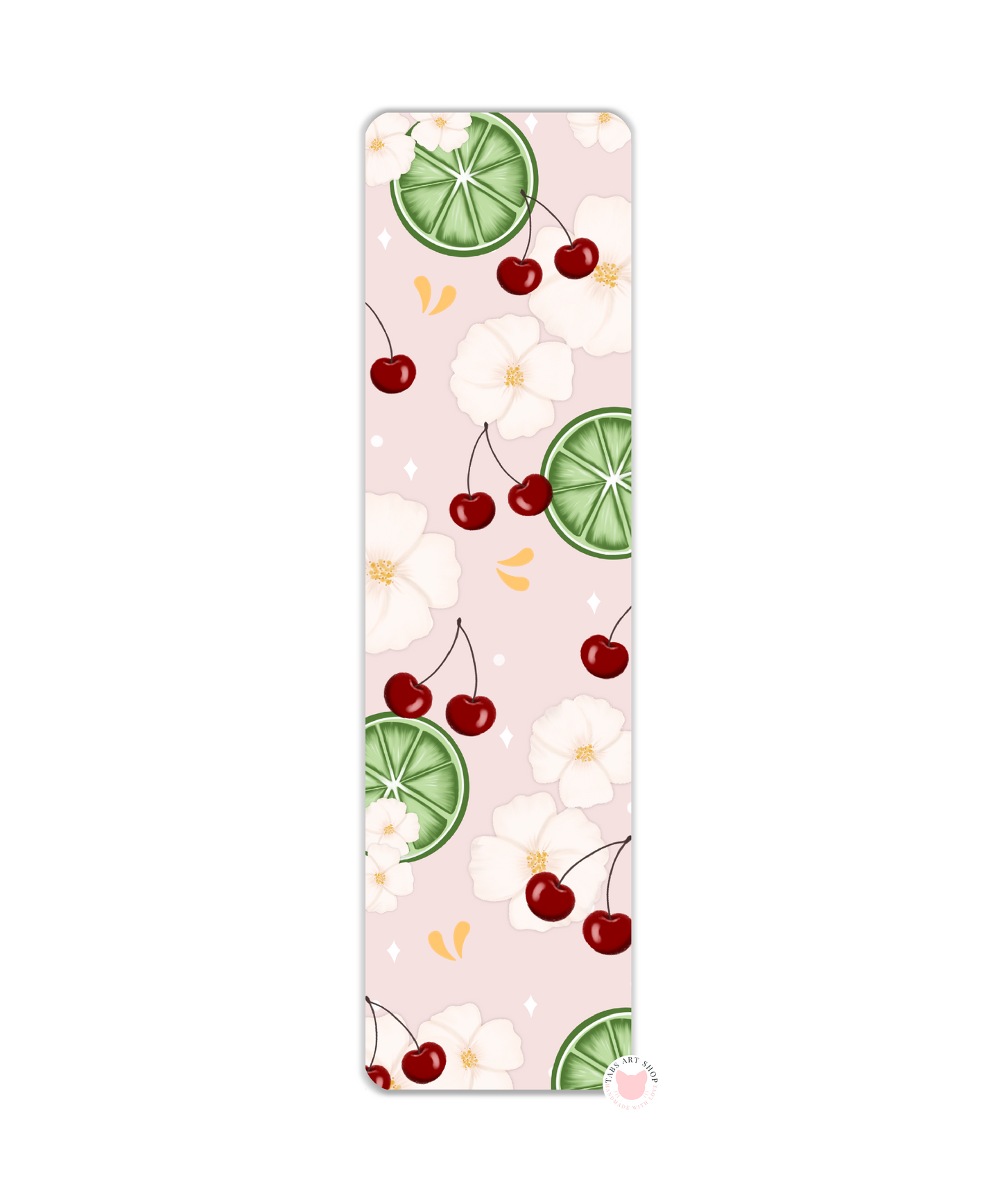 Cherry Limeade Bookmark