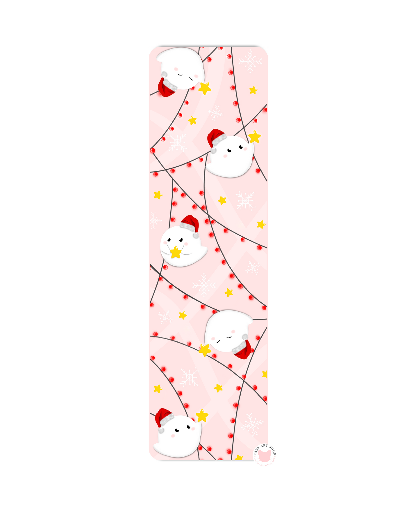 Christmas Ghosts Bookmark