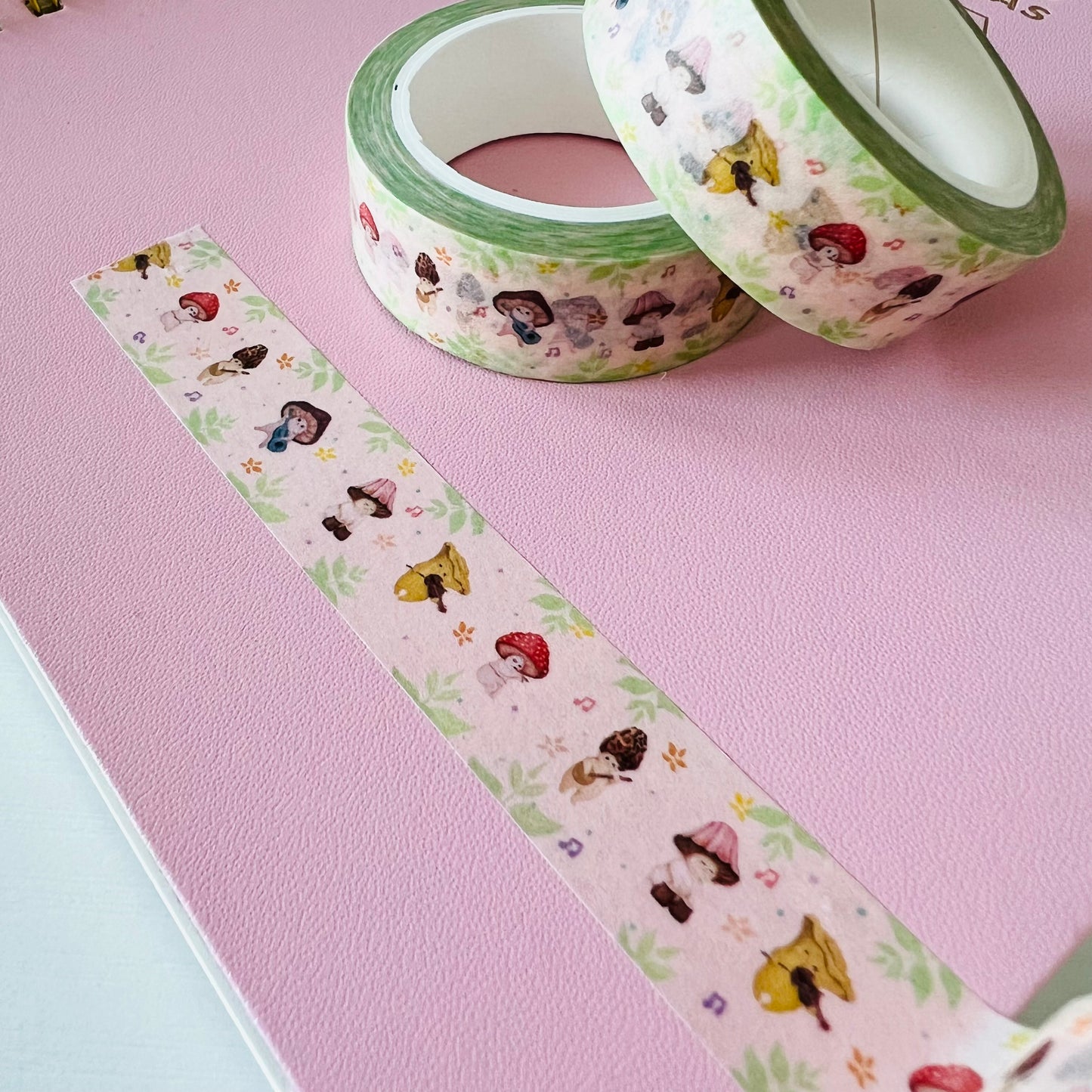 Musical Mushroom Washi Tape