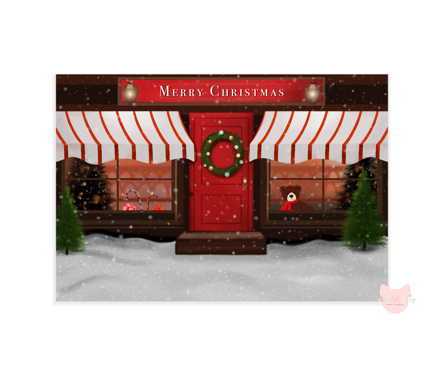 Christmas Shop Card