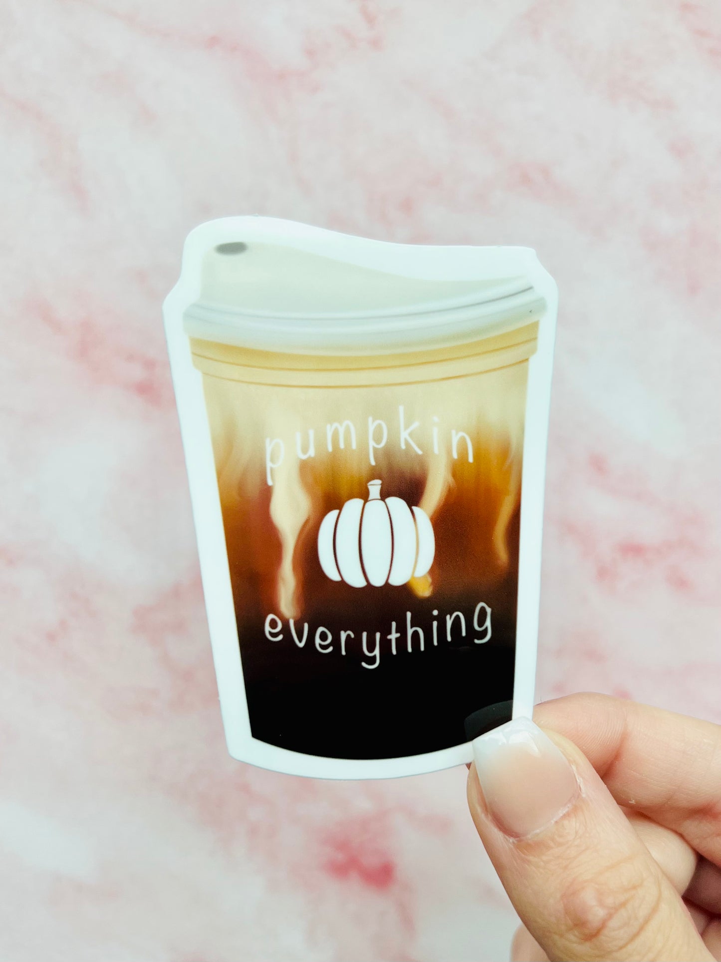 Pumpkin Everything Cold Brew Sticker