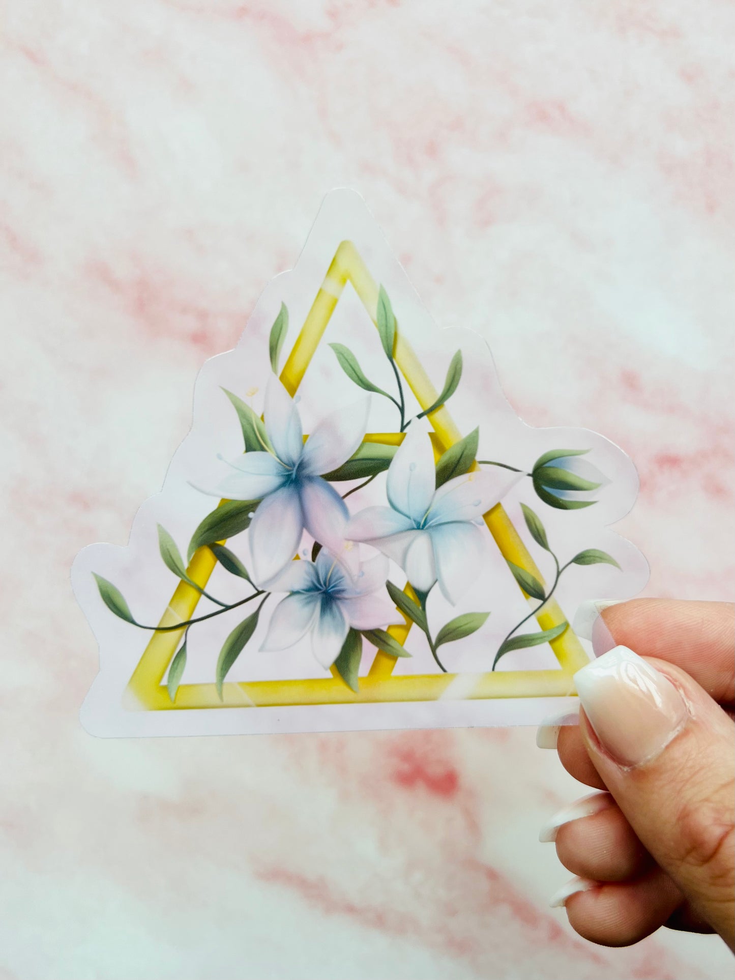 Silent Princess Clear Sticker