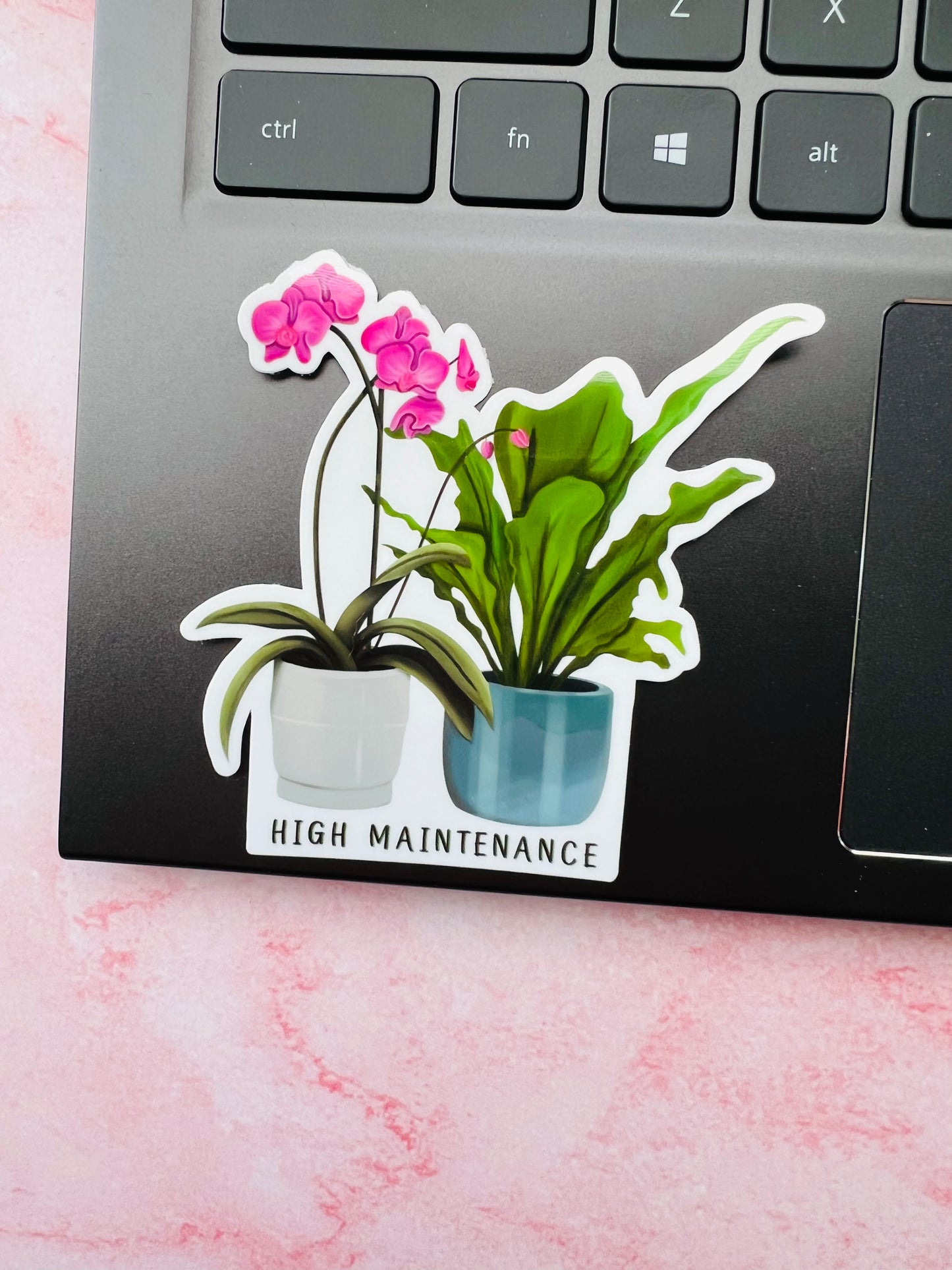 High Maintenance Sticker