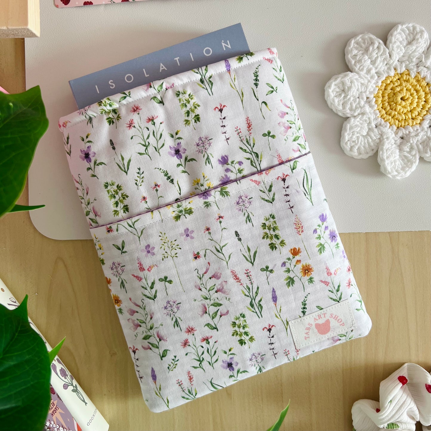 Lavender Picnic Book Sleeve