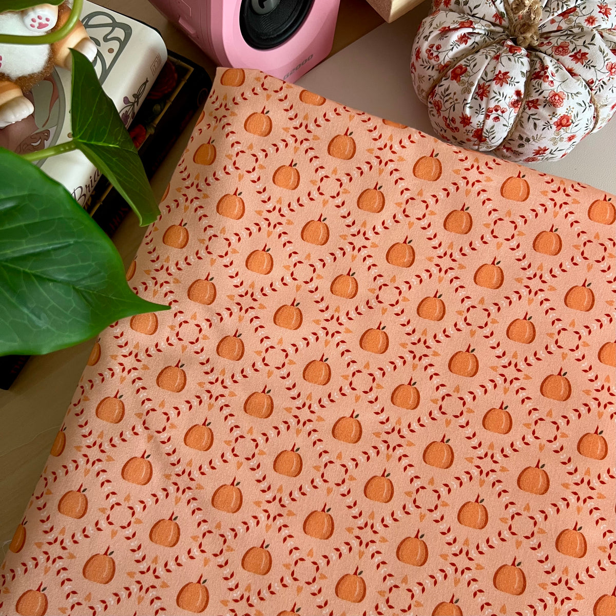 Pumpkin Spice Fabric