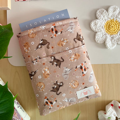 Purrfect Posies Book Sleeve