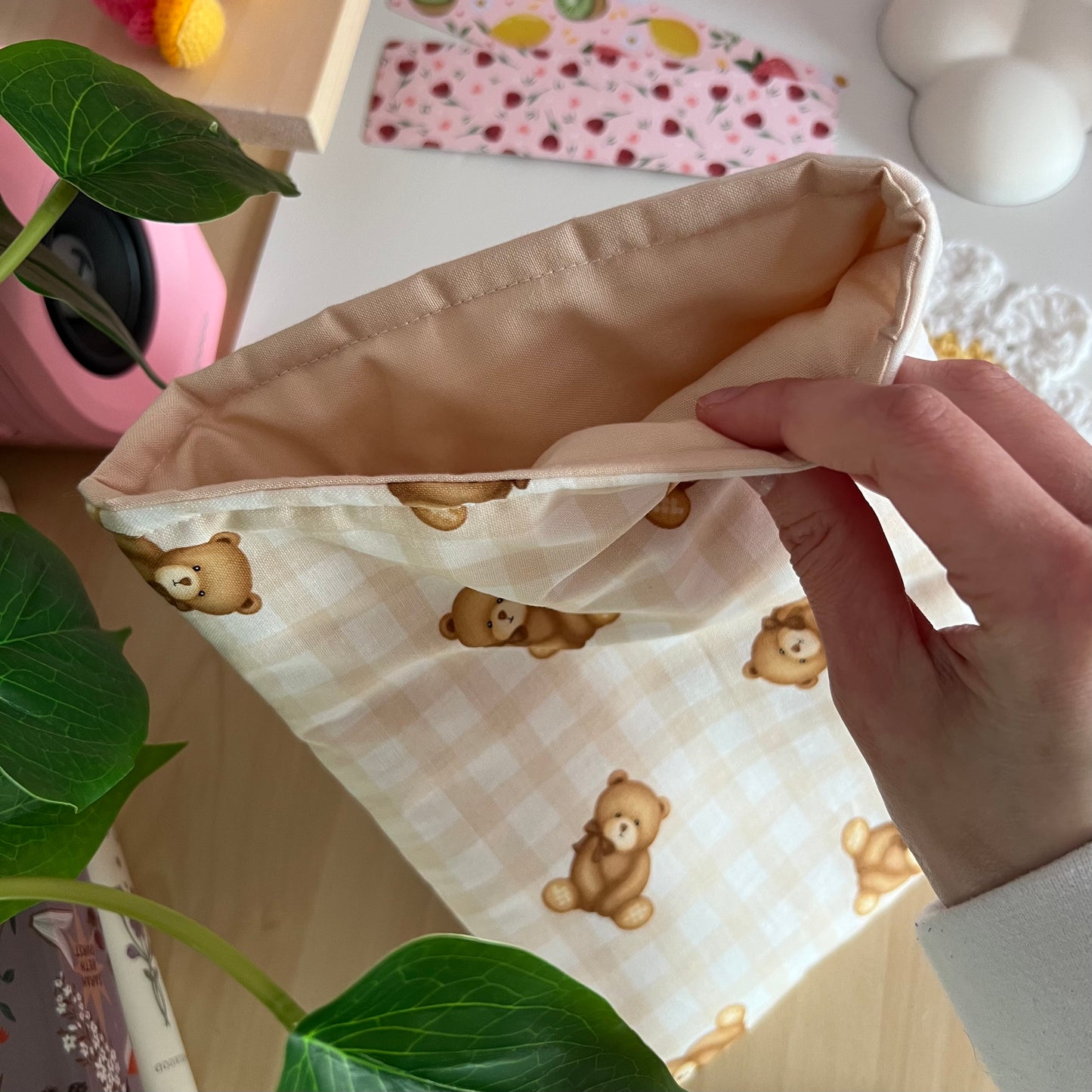 Teddy Bear Book Sleeve