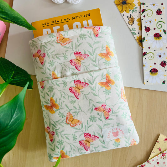Butterfly Bloom Book Sleeve