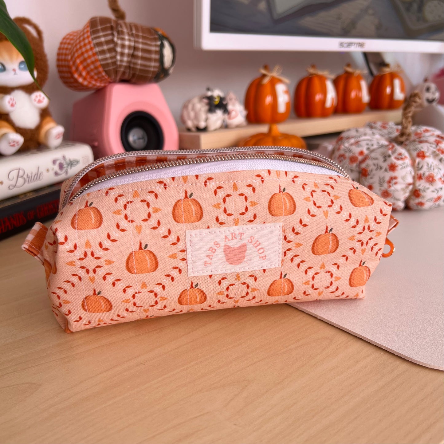 Pumpkin Spice Pencil Case