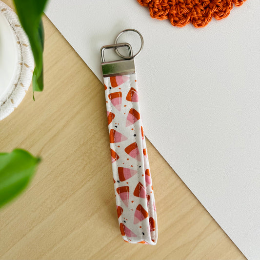 Candy Corn Wristlet