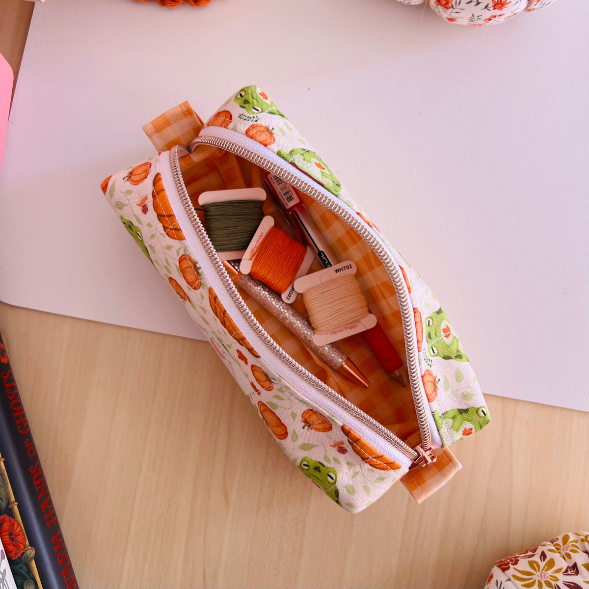 Toadally Autumnal Pencil Case