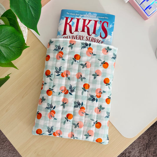 Peachy Picnic Book Sleeve