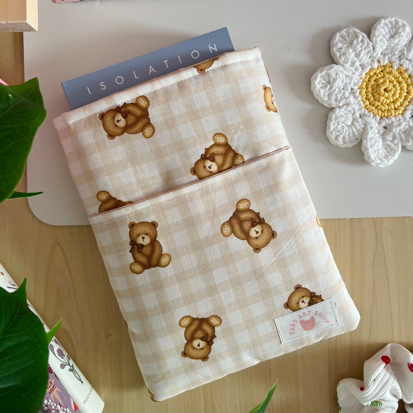 Teddy Bear Book Sleeve