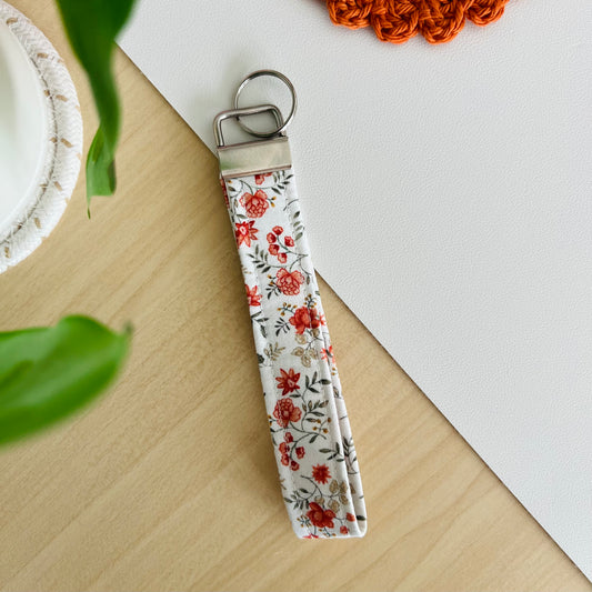 Autumn Floral Wristlet