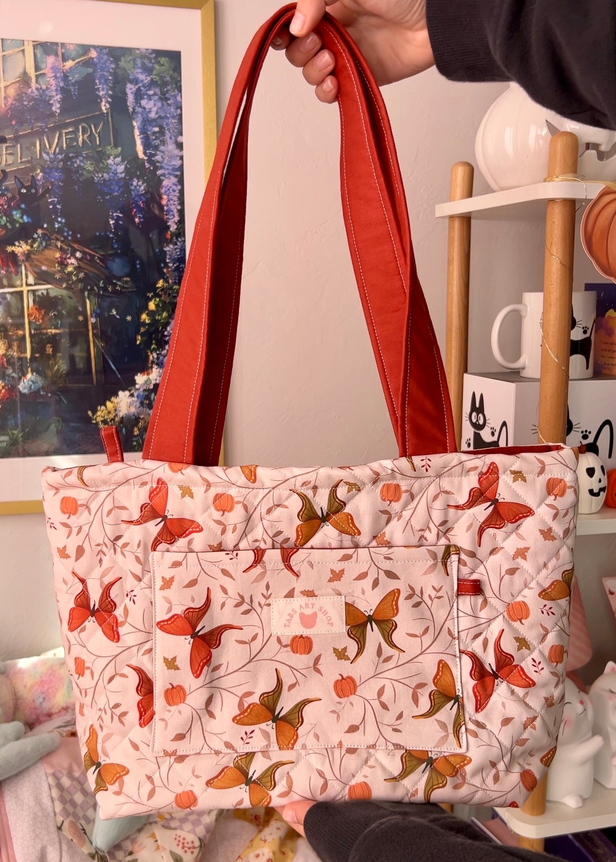 Fall Flutters Tote Bag