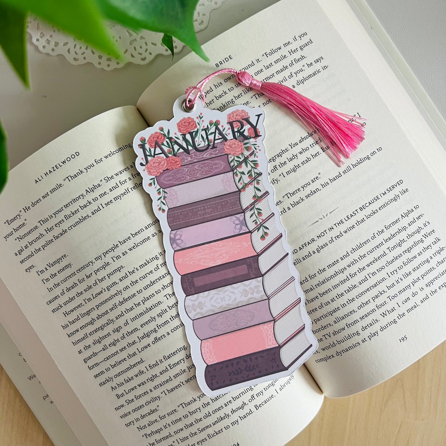 January TBR Bookmark