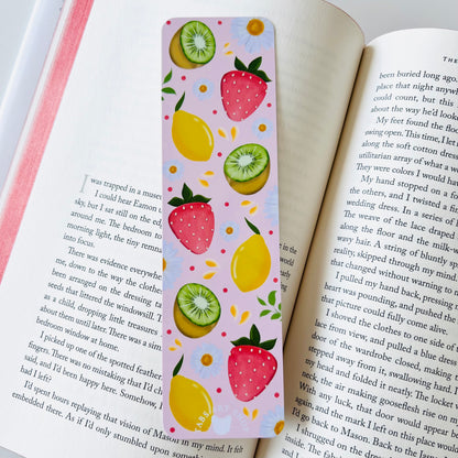 Strawberry Kiwi Lemon Bookmark