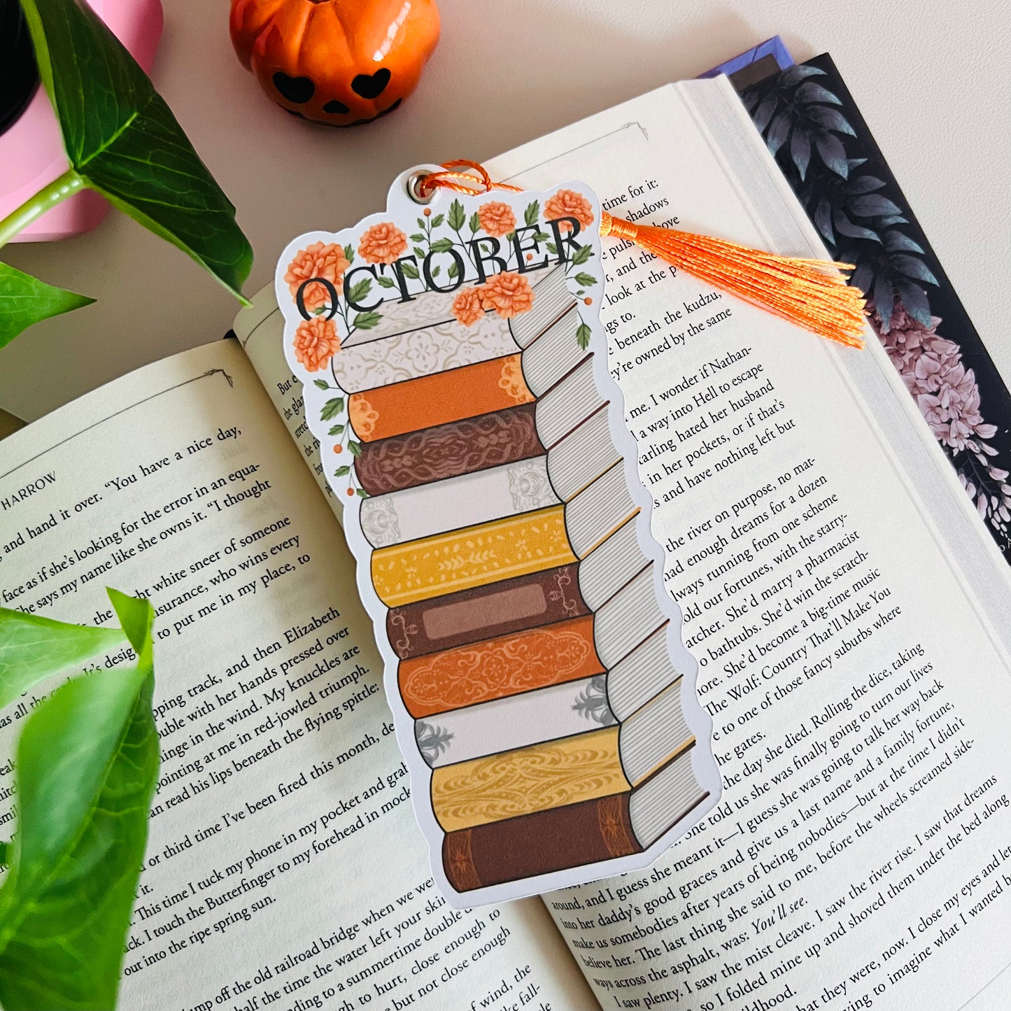 October TBR Bookmark