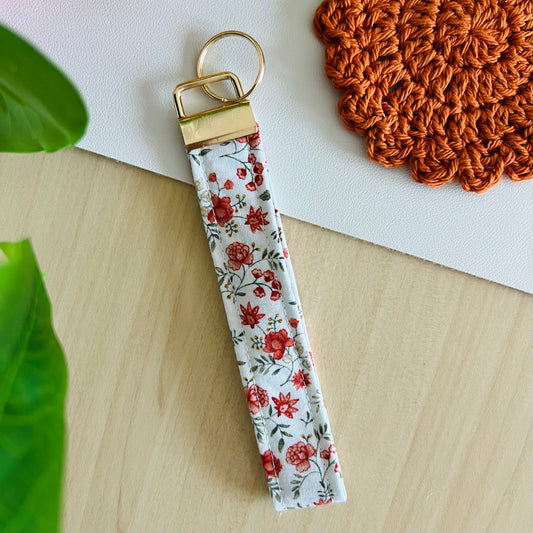 Autumn Floral Wristlet