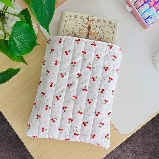 Cherry Picnic Book Sleeve