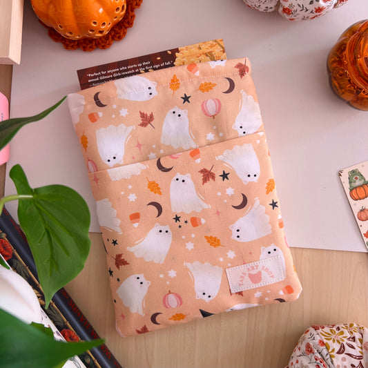 Spooky Cat Book Sleeve