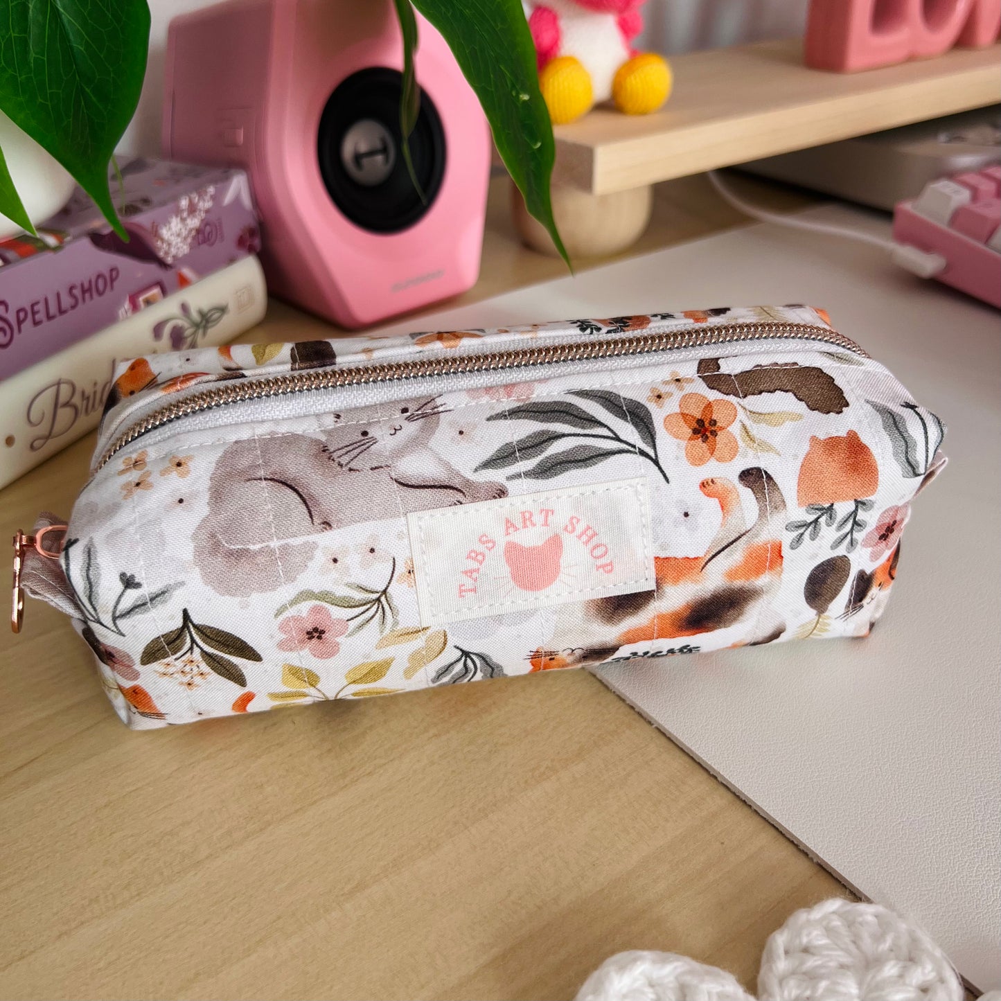 Petal & Purr Pencil Case