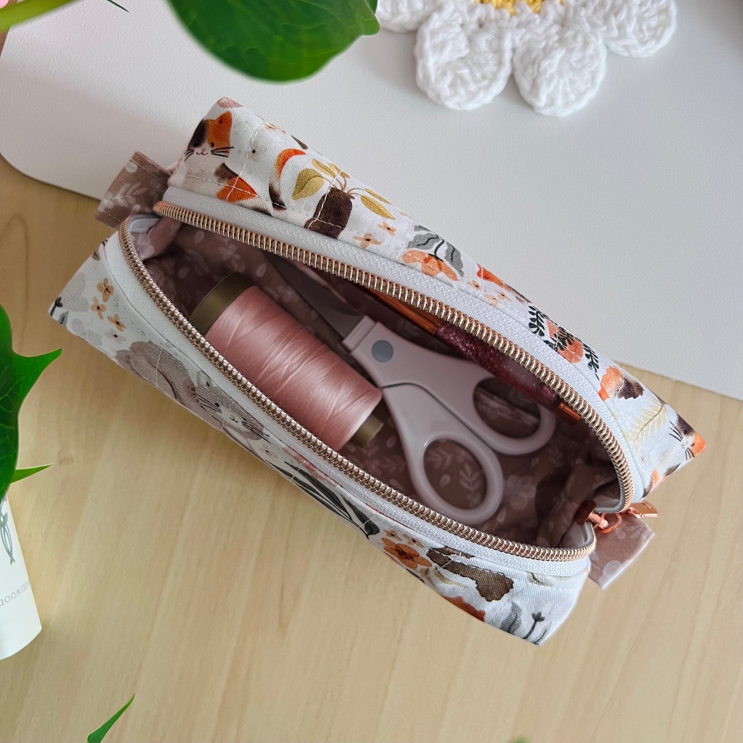 Petal & Purr Pencil Case
