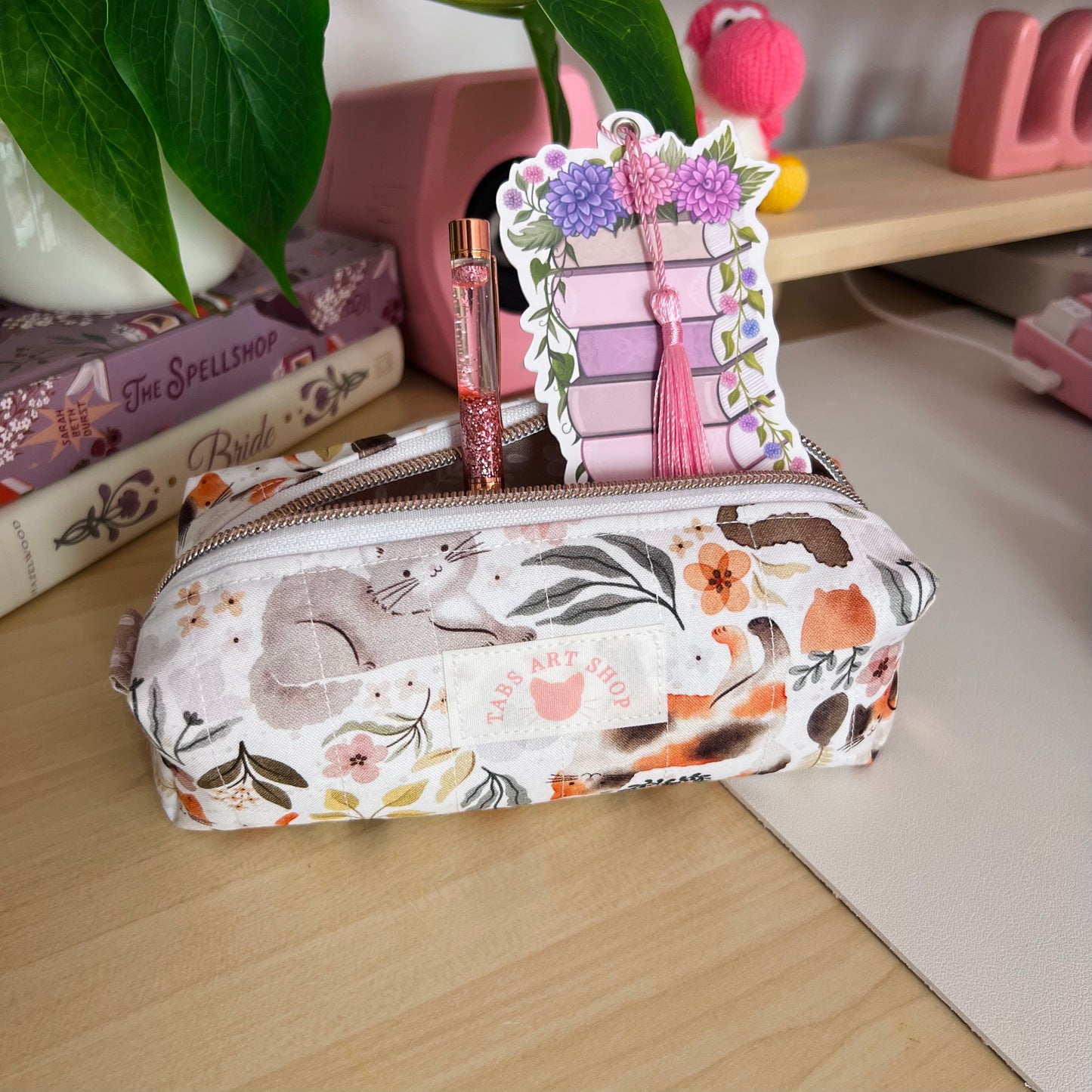 Petal & Purr Pencil Case