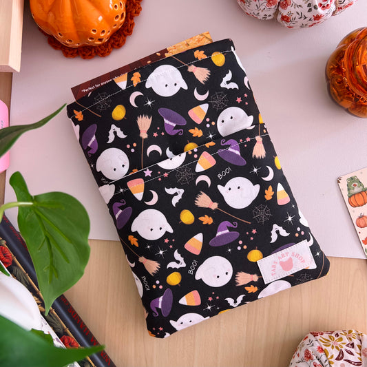 Trick or Treat Book Sleeve | Black