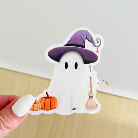 Witchy Ghost Sticker