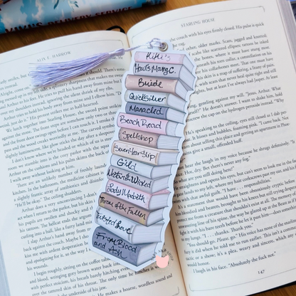 Reading Tracker Bookmark