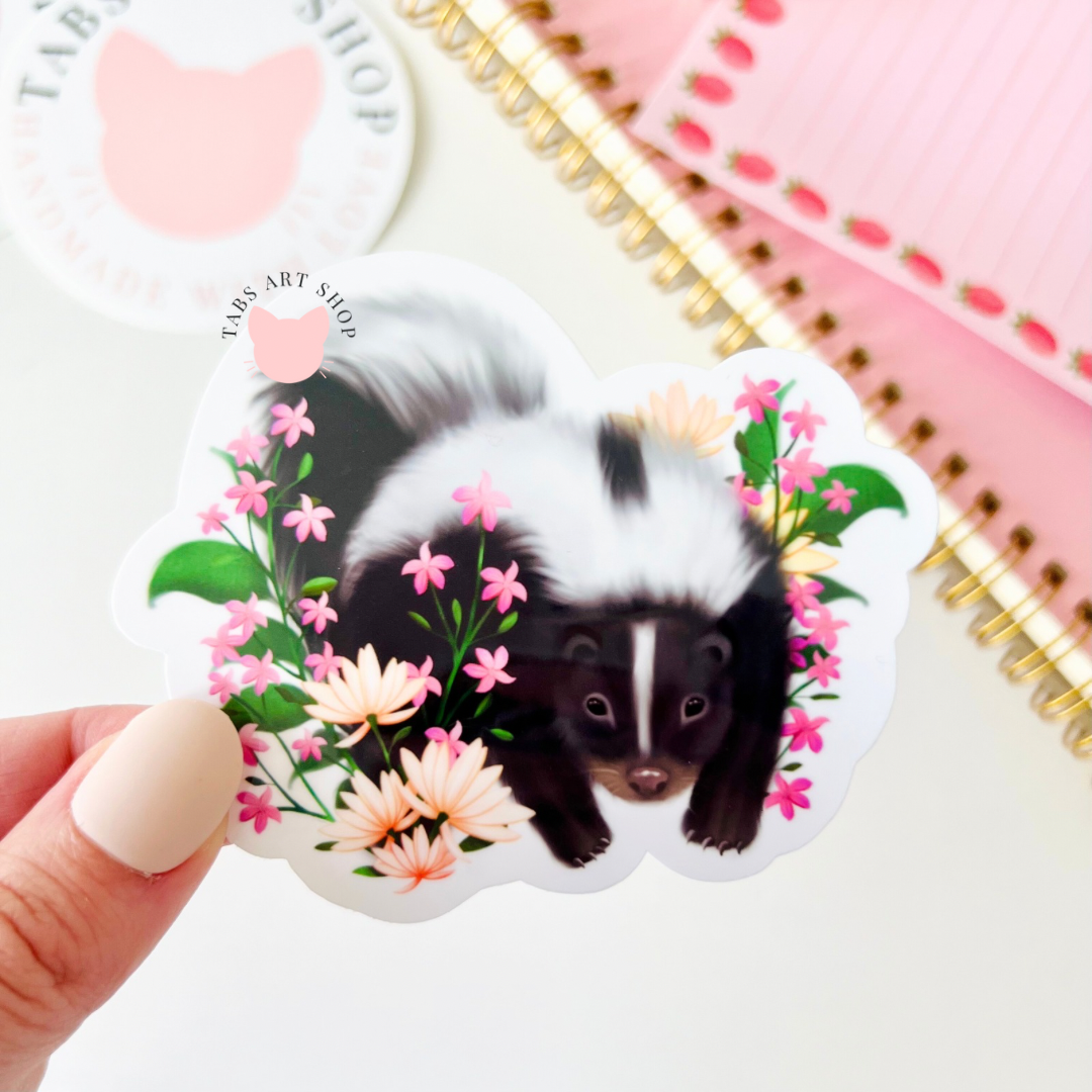Skunk Sticker Skunk Sticker – Tabs Art Shop